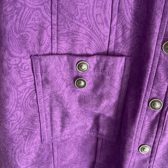 Christopher+ banks women’s suede-like jacket - Picture 5 of 7